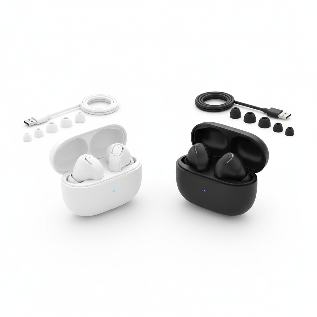 Wireless Bluetooth Earbuds with charging case