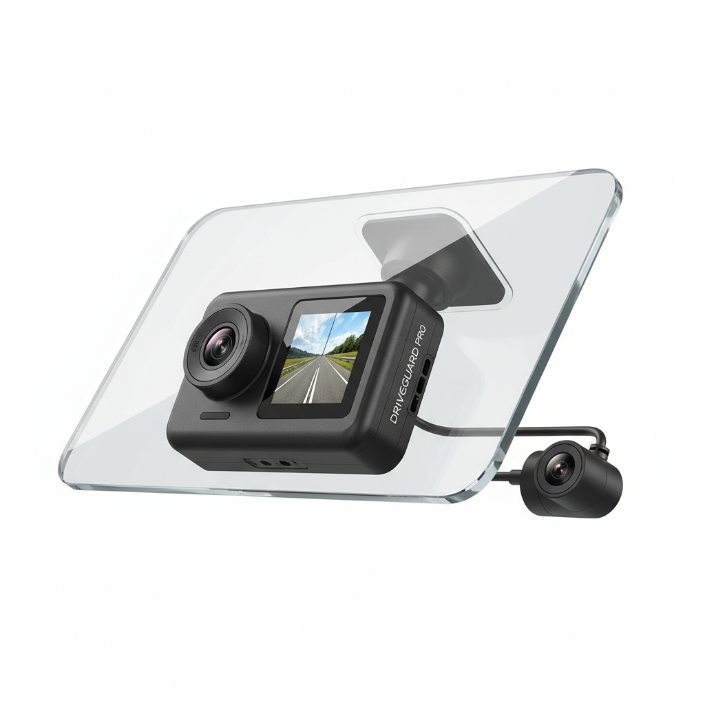 Dual Lens Dash Cam Front and Rear