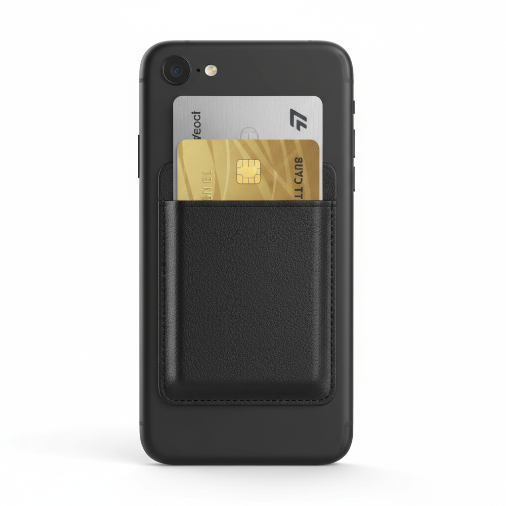 Adhesive Phone Wallet Card Holder