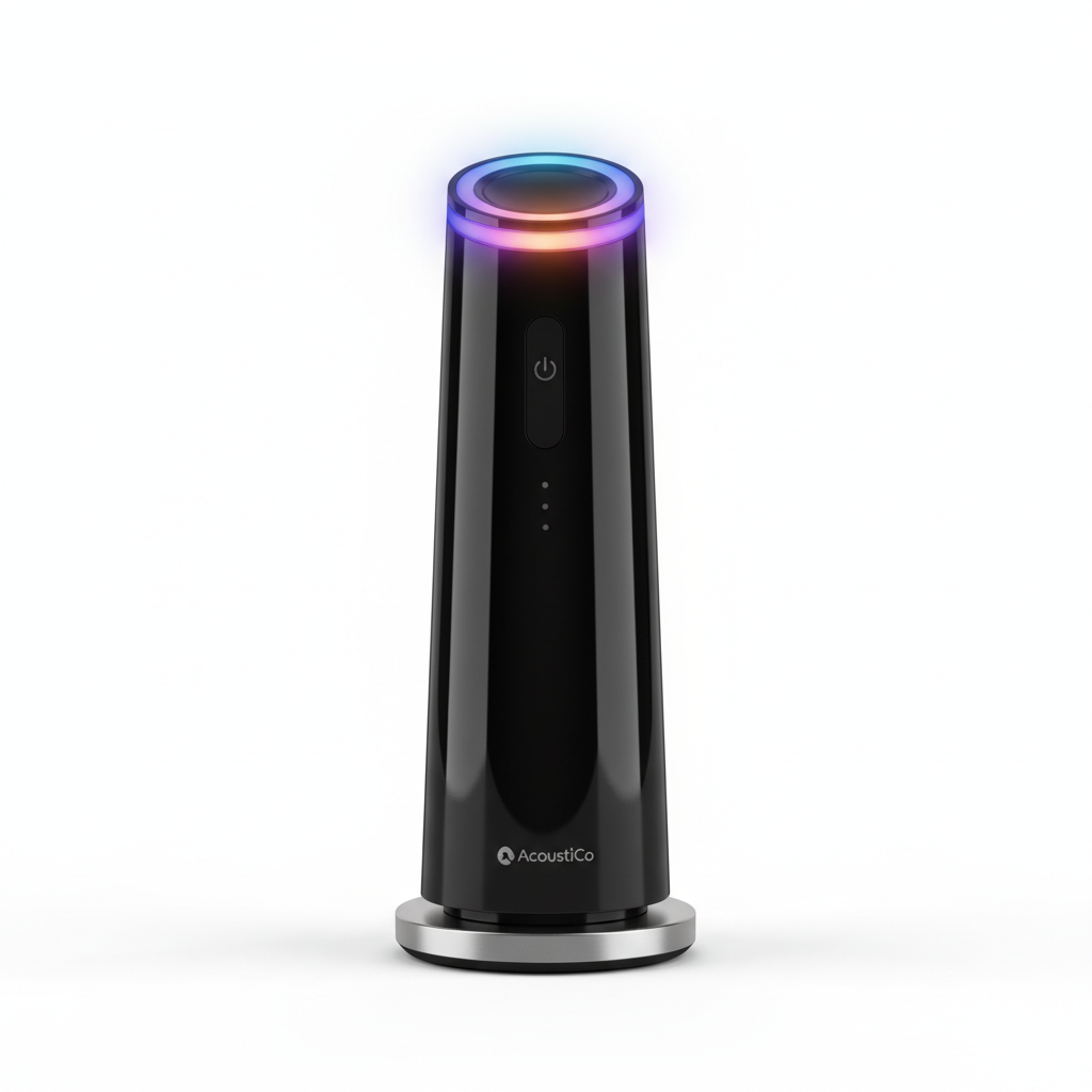 360 degree Premium Bluetooth Speaker with LED ring