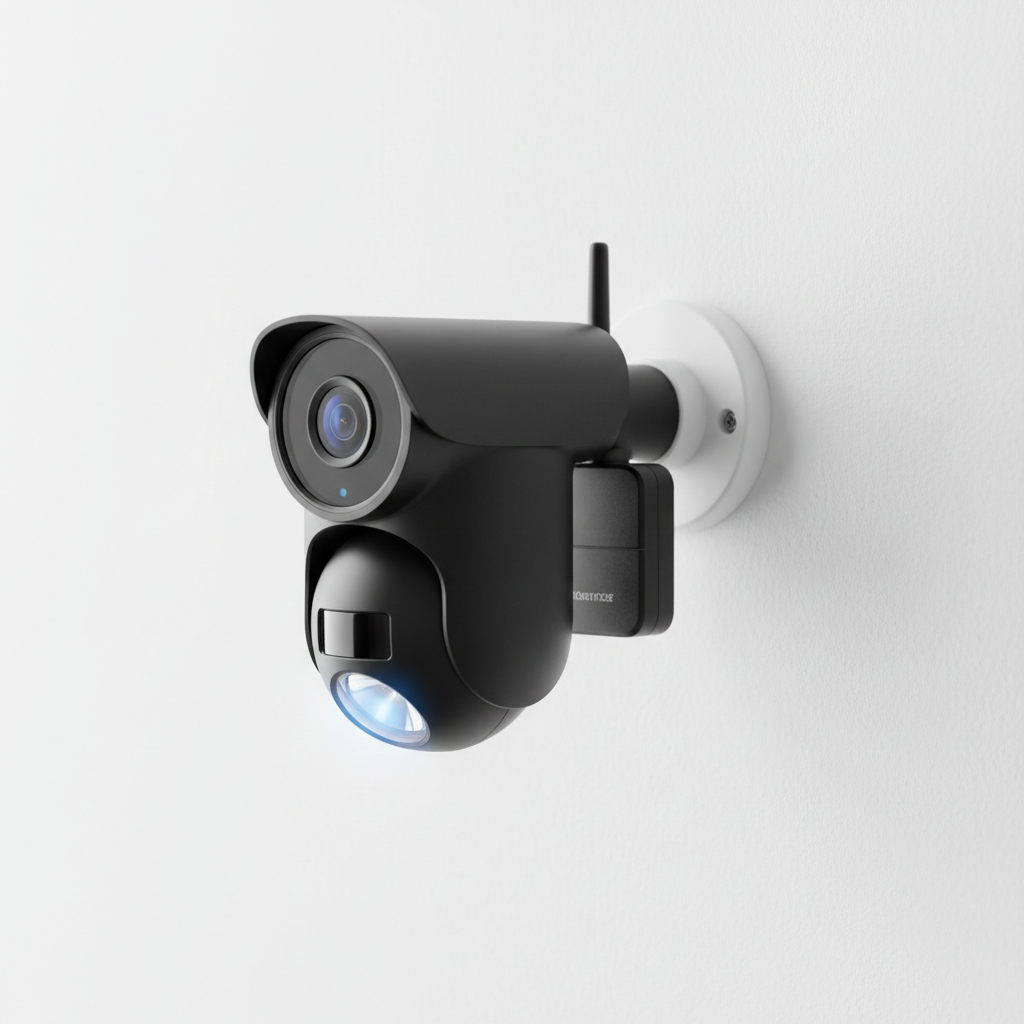 Outdoor Floodlight Security Camera