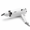 Salon Ceramic Hair Dryer - White & Silver