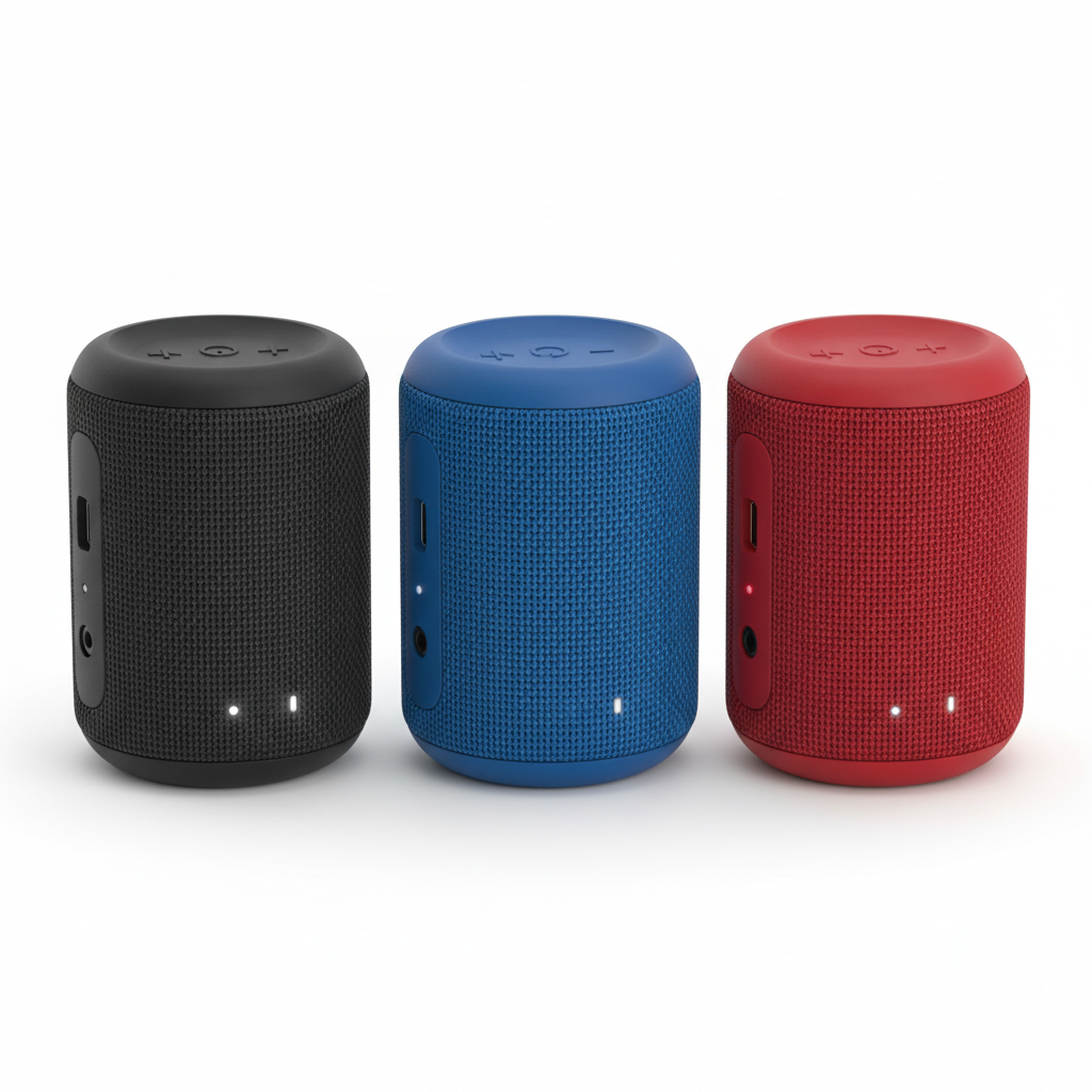 Mini Portable Bluetooth Speaker in multiple colours