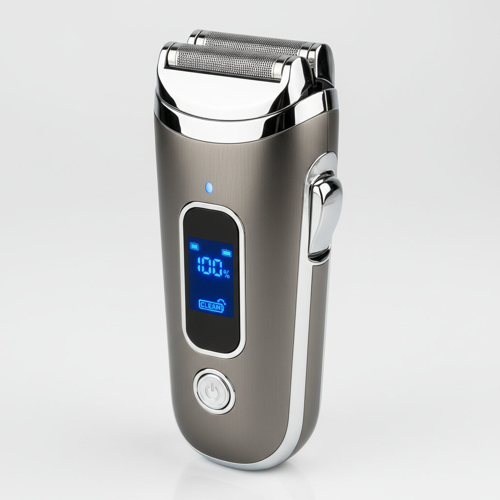 Men's Foil Electric Shaver - Gunmetal Grey & Chrome